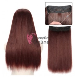 Extensie de par Flip-In, pe Guta dreapta delux dubla de 80 cm - Castaniu Mediu SQ663380